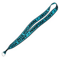 Knit-in Lanyard with 1 Rubber O-Ring (18"x1")